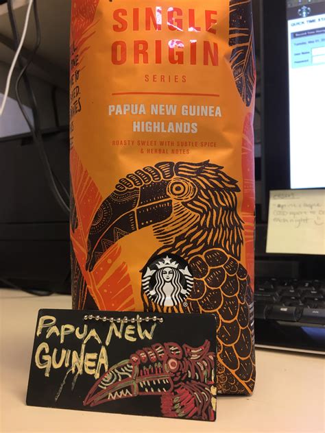 starbucks papua new guinea coffee